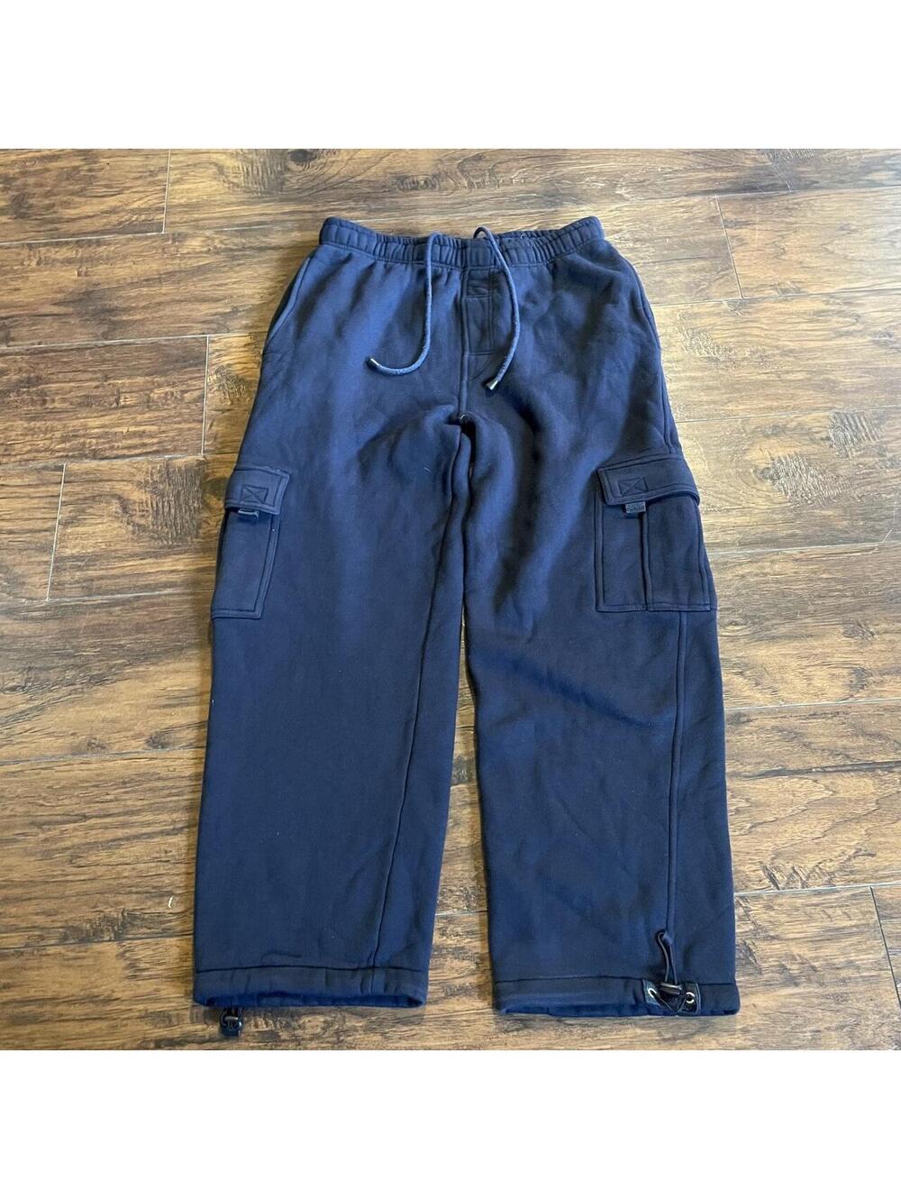 Men's Navy and Black Joggers-tracksuit